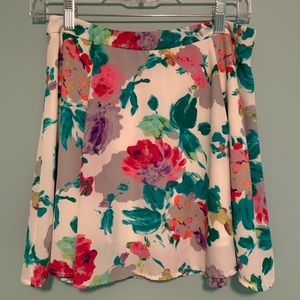 Floral skirt